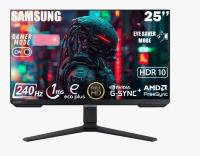 SAMSUNG 25" ODYSSEY IPS G4 1MS 240HZ HDMI+DP GAMING PİVOT LS25BG400EUXUFFHD MONİTOR